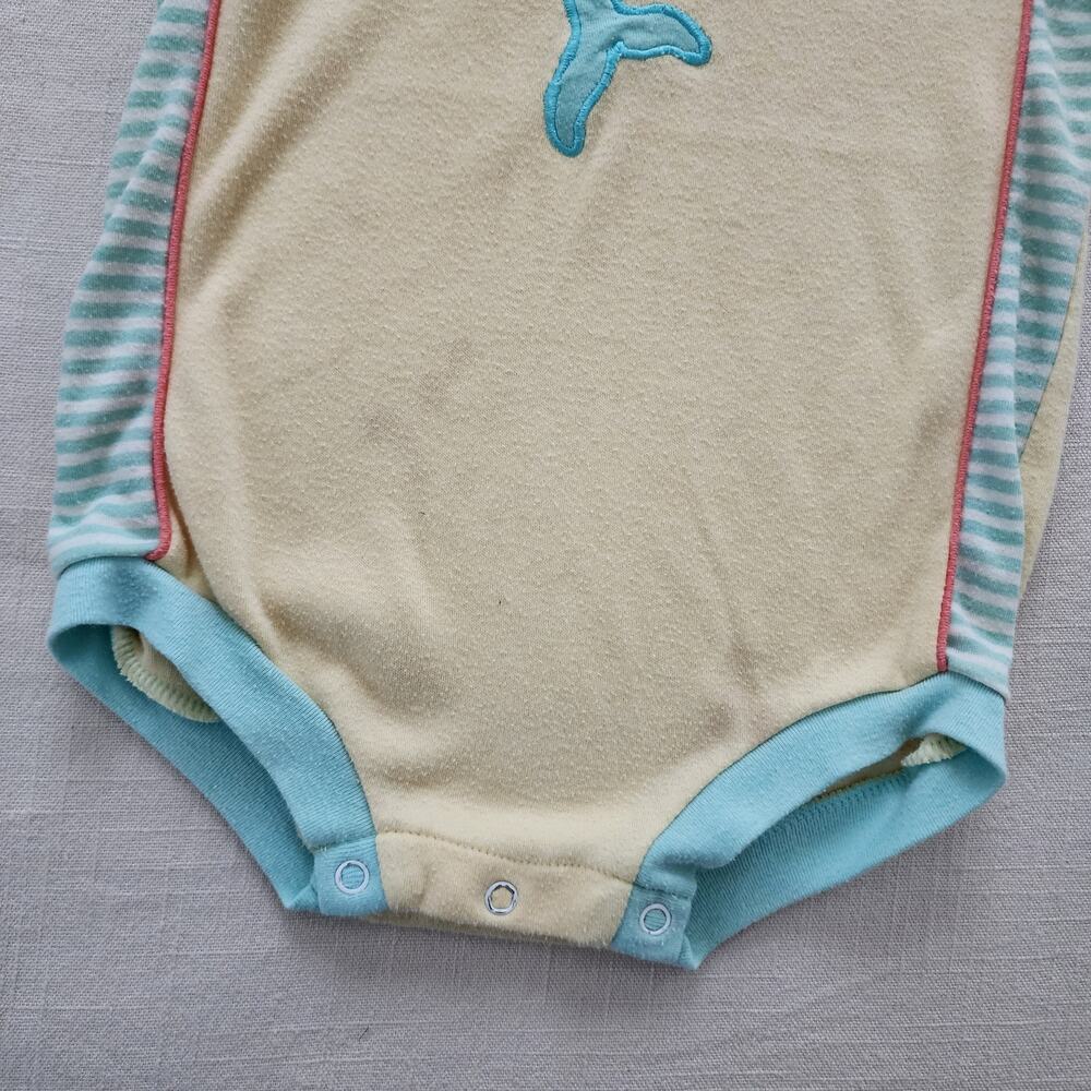 Vintage Dolphin Pastel Romper 24 months - Picture 3 of 8